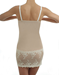 Embrace Lace Chemise, back view in Natural Nude