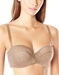b.temptd by Wacoal b.enticing Convertible Strapless Bra in Au Natural with Straps