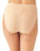 Wacoal Keep Your Cool Hi-Cut Brief in Sand, Back View
