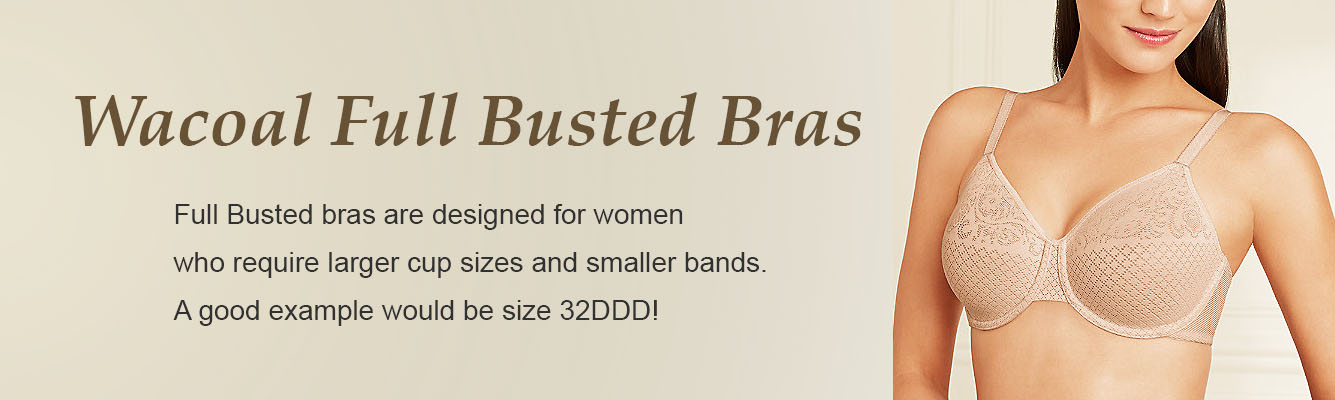 Full Busted Bras by Wacoal