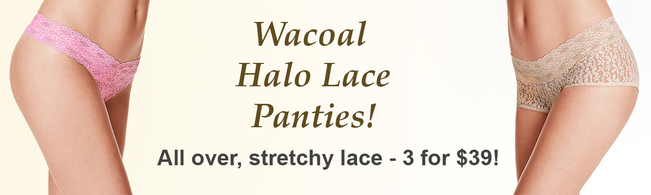 Wacoal Panties - 3 for $39!