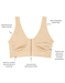 B-Smooth® Front Close Bralette in Sand