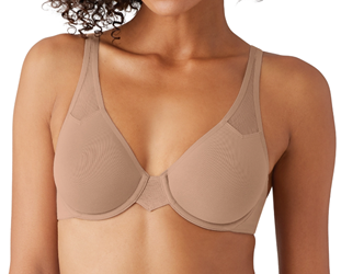 Wacoal Body by 2.0 Underwire Bra, Style# 851315, Up to G Cup Body By 2.0, Wacoal body by 2.0, Smooth bra, seamless bra, wacoal-america, wacoal bra, wacoal underwire, wacoal free shipping, crisscross bra