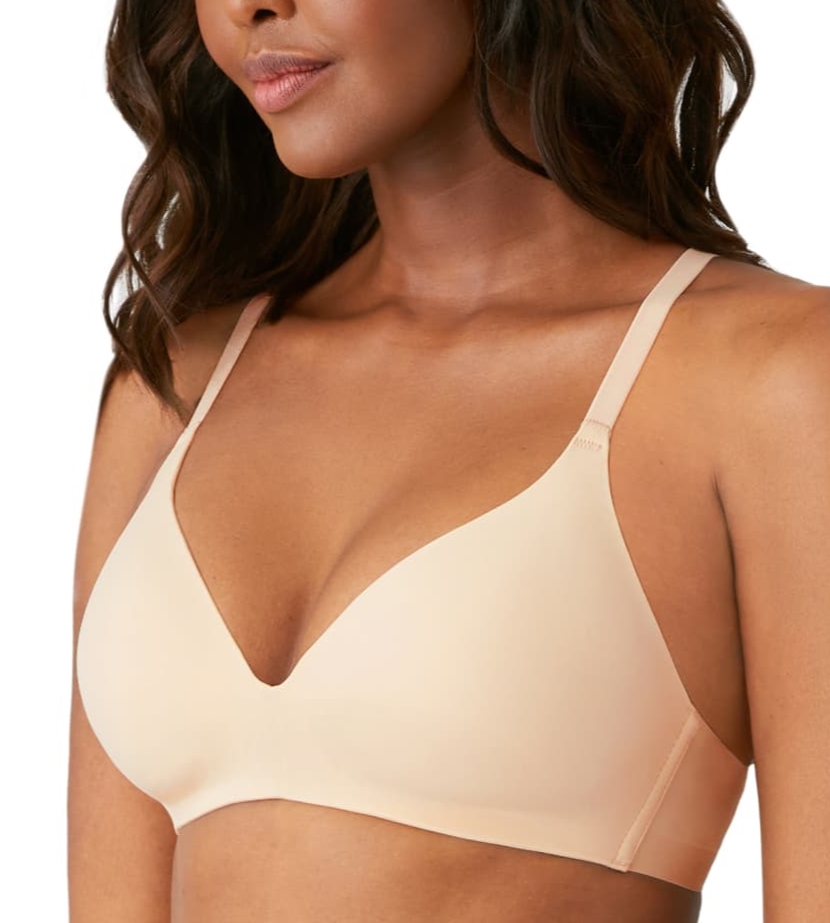 Wacoal Bra Womens XL D/DD Nude Flawless Comfort Wire Lined T-Shirt 856326  for sale online