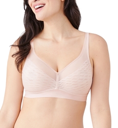 Wacoal Elevated Allure Wire Free Bra, Up to DDD Cup Sizes, Style # 852336 wacoal elevated allure wirefree bra 85336, wacoal elevated allure wireless bra, 852336, comfortable bra, smooth bra, wacoal, wacoal wireless, wacoal wire free, wacoal wirefree