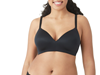 Wacoal Future Foundation Wire Free T-Shirt Bra with Lace, Cup Sizes A - DD, Style # 952253 wacoal future foundation wire free tshirt bra, 952253, t-shirt bras, plunge neck line bra, plunge bra, wireless bras