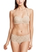 Halo Lace Strapless Bra and Boyshort in Sand