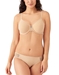 Wacoal Keep Your Cool Underwire Bra in Sand with Matching Panty