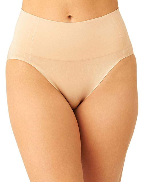 Wacoal Smooth Series™ Shaping Hi-Cut Brief in Sand