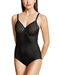 Visual Effects Bodysuit with Minimizer Bra in Black