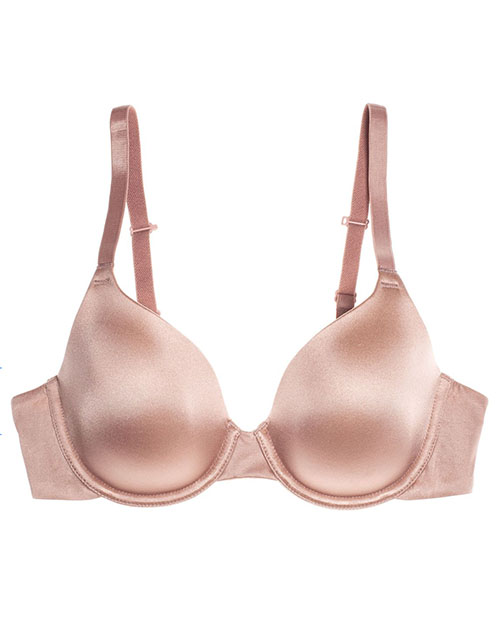 B.Tempted Future Foundation Light Pink Lace Wire-Free Balconette Bra 38C
