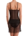 b.tempt'd b.sultry Chemise, Back View in Night