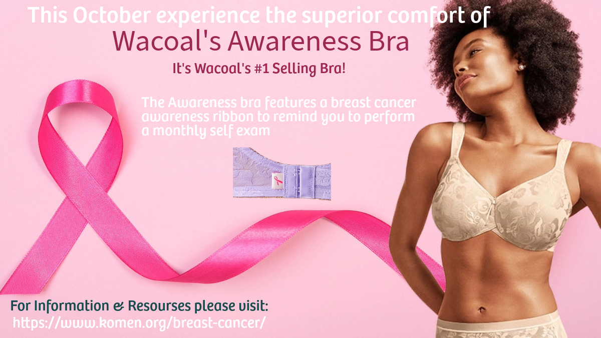 Wacoal Women's Awareness Wire Free Contour Bra : : Clothing, Shoes  & Accessories