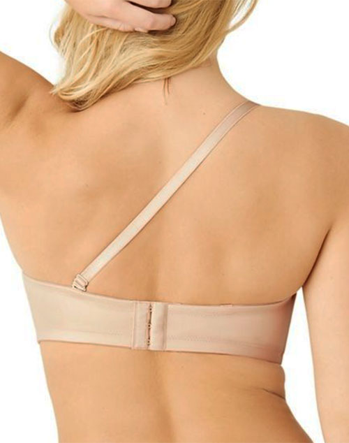 Wacoal Staying Power Wire Free Strapless Bra in Sand - Busted Bra Shop