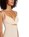 Beyond Naked Cotton Blend Open Bust Thigh Shaper in Sand, Close Shot