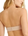Staying Power Strapless Wire Free Bra in Sand, Back View